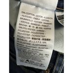 Levi's Shorts Women 31 Blue Dark Indigo Moon Denim Bermuda Cotton Blend Photo 6