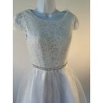 NWT! Junior Bridesmaid White Tulle Lace Dress by Atelier Wedding, Sz: XS (b40) Size undefined Photo 3