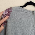 Kut From The Kloth embroidered sweatshirt XS with beads and faux diamonds RARE Photo 5