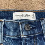 Abercrombie & Fitch Abercrombie Ultra High Rise Mom Short Denim Cutoffs Medium Destroy Blue 28 / 6 Photo 7