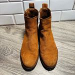  Clarksdale Arlo Dark Tan Suede Boots for Women Brown Ankle Booties 7M Photo 6