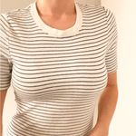 A New Day Striped Body Con Midi Tee Shirt Dress Photo 3