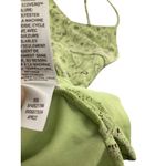 BP  XS Green Floral Madi Dress Adjustable Straps & Waist Tie  Y2K boho Photo 4