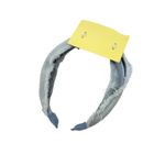 A New Day New Raw Edge Denim Bow Knot Wide Head Band Target Photo 3