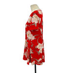 Show Me Your Mumu Show Me Your‎ Mumu Bennett Babydoll Dress Southern Red Pebble Floral Size Small Photo 5