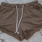 Forever 21 Olive Athletic Shorts Photo 0