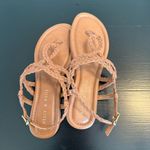 Kelly & Katie  Brown Braided Sandals Photo 2