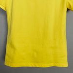 Ralph Lauren L-RL Ralph‎ Lauren Active Polo Shirt Quarter Zip Women Small Yellow Short Sleeve Photo 6