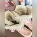 Vintage Report Caitlin Y2K Suede Winter Snow Platform Boots With Fur Size 7.5 Photo 5