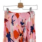Le Salty Label Skirt Midi Knotted Wrap Floral Print Pink Size Small Photo 2