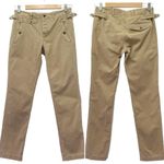 Ralph Lauren Vintage  Women's Chino Pants Size 2 Cotton Slim Fit Utility Dark Tan Photo 8