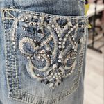 y2k CUTE WALLFLOWER Maternity jeans with cuffed crop legs By Motherhood Blue Size undefined Photo 4