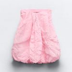 ZARA  pink mini sleeveless balloon dress Photo 7
