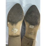 Womans crown Vintage Shay Size 6.5 M Beige Slip On Pointed Toe Cut Out Flats Tan Photo 7