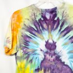 Fruit of the Loom Fruit of‎ the Loom Large Top Handmade Tie Dye Shirt Colorful Purple Yellow 864 Photo 6