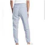 Athleta  Cabo Linen Jogger Pant in Chambray Blue Photo 1