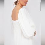 Tuckernuck Pomander Place White Annie Linen Smock Dress Photo 3