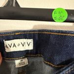 Ava & Viv  Deep Indigo High Rise Flare Jeans Size 20 with 32” inseam Photo 1