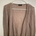 Philosophy  Open Waterfall Cardigan Sweater Tan Photo 1