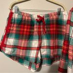 Colsie 2 Piece Plaid Pajama Set Red Green NWT Size L Photo 4