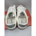 New J Sport Cecily Women’s Sneaker Suede White/Grey Low Top Shoes Size 6.5 US White Photo 4