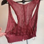 Free People Pink Cropped Sleeveless Tank Top Photo 3