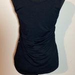 a.n.a Women’s . Scoop neck sequence tank top black dressy casual small layering Photo 2