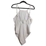 ANDIE Asbury Ribbed One Piece Coco High Neck Low Back Adjustable L New Photo 3