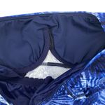 Lands' End  NWT Blue Tie Dye Tankini Swim Top Size 4 Athleisure Sporty Photo 5