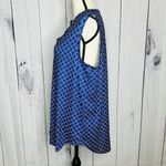 Halife Sleeveless Tunic Top Womens Sz XL Blue Lightweight Comfort Stretch Soft Photo 3