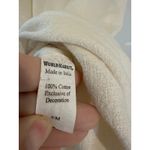 World‎ Market Cotton Dress Bohemian Fringe Trim Short Sleeve S/M Black Photo 4