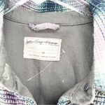 Free People NEW Anneli Plaid Shirt Jacket M Photo 5