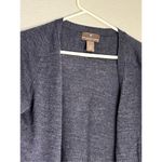 Fenn Wright Manson  Cardigan Womens Sz L  Navy 100% merino wool Photo 1