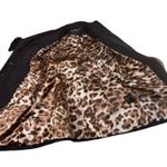 Sam Edelman Studded Rhinestone TRENCH COAT Women's SM Black Gold Silver Spiked Photo 4