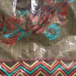 Raga NWT  embroidered beaded sequin tote bag Photo 2