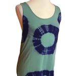 Urban X Hippie Chic Tie Die Tank Top Green Photo 0
