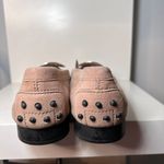 Tods Tan Suede Loafers with Silver Hardware Photo 3