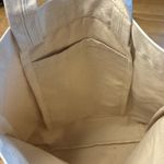 Knoll Textiles Tote Canvas Bag Mid Century Beige Tan Photo 4