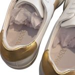 Joyasol paisley sneakers in gold/white 39 White Size 13 Photo 6