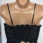 Wilfred  woman crop linen smocked top size small Photo 1