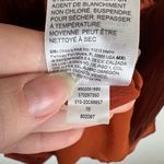 Chico's  Shadow Stripe Removable Scarf‎ Blouse Sz 2 (US 12/14) Long Sleeve Career Photo 13