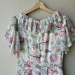 Cinq a Sept Sheilla Floral Ruffle V Photo 7