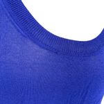 Wilfred Blue Knit Short Sleeve Side Slit Top Size Large Photo 6