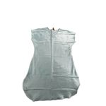 Vtg Ilise Stevens Nightgown Kimono Light Blue Satin Floral Size M Sleep Dress Size M Photo 4