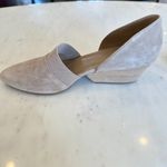 Eileen Fisher Women's Size 11 Hilly Suede d'Orsay Pump Grey Tan Leather Casual Photo 1