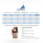 Blue Two Piece Swimwear Swim Skirt Mesh Bikini NWT Size 2XL Photo 13