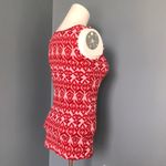 Magellan  pink and red tribal print tank top medium Photo 2