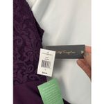 City Triangles Lace Front Purple Halter Dress 15 Photo 3