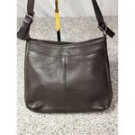 Coach Vintage  Dark Brown Leather Crossbody Bag Unisex Adults​ Photo 1