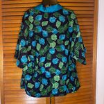 Victoria's Secret Victoria’s Secret Seashell Vintage Button Down Sleep Silk Shirt Sz S  Photo 4